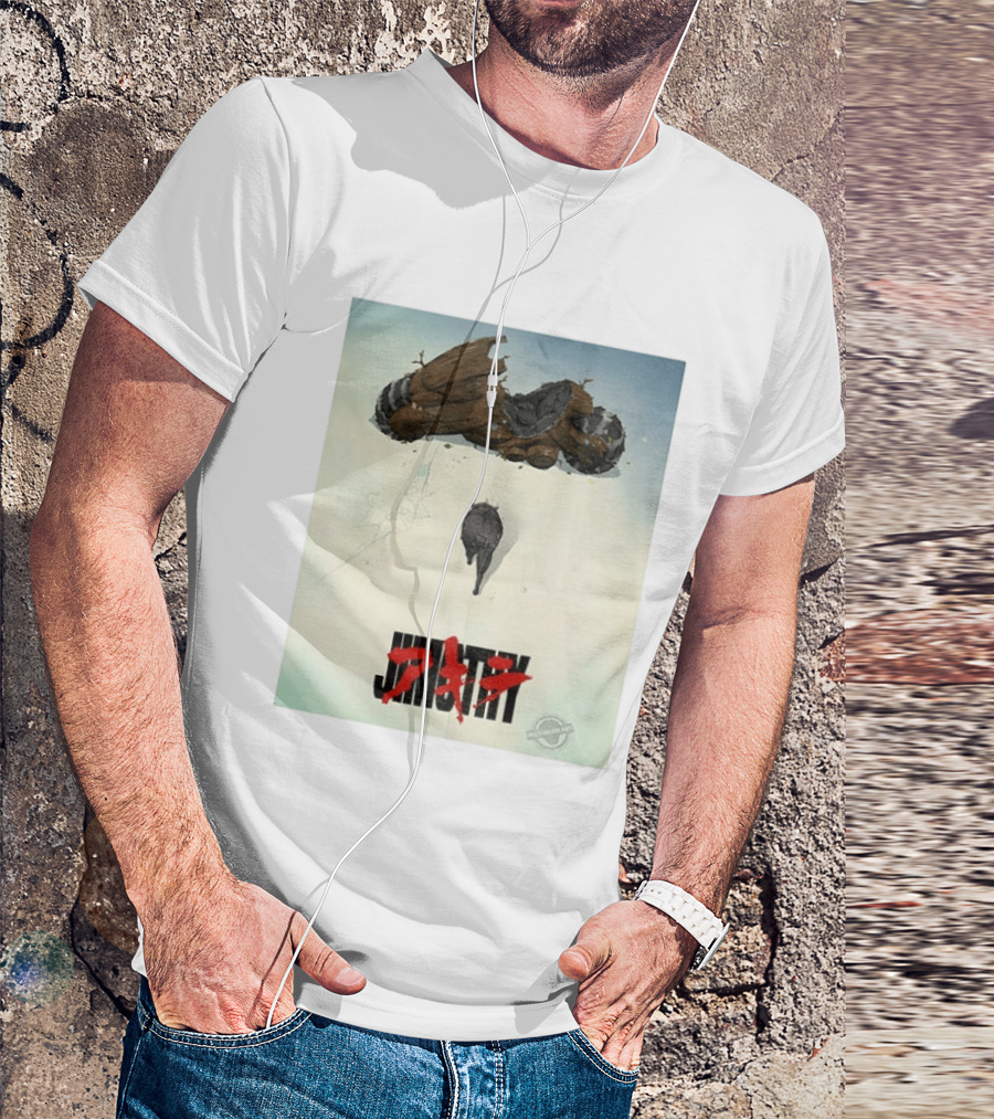 Jimothy Akira Kaneda Bike Homage Neo Tokyo Anime T-Shirt