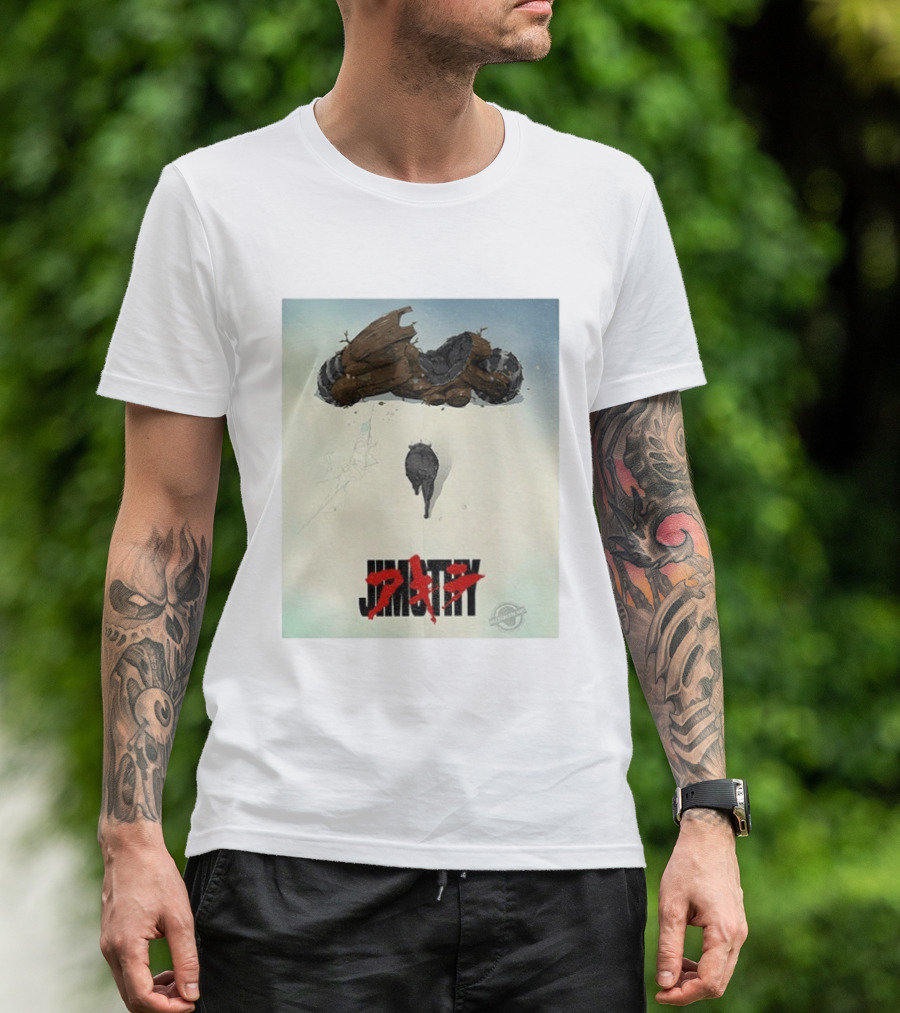 Jimothy Akira Kaneda Bike Homage Neo Tokyo Anime T-Shirt