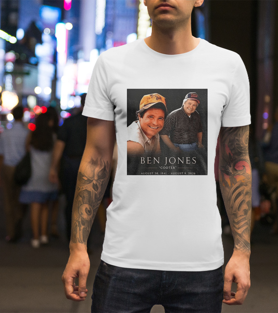 Ben Jones Cooter Memorial August 30 1941 August 9 2026 T-Shirt