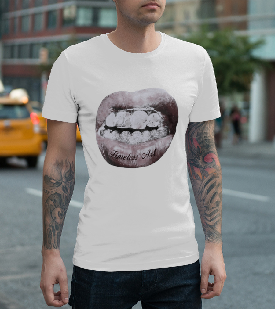 Timeless Art Grillz Lips Renaissance T-Shirt
