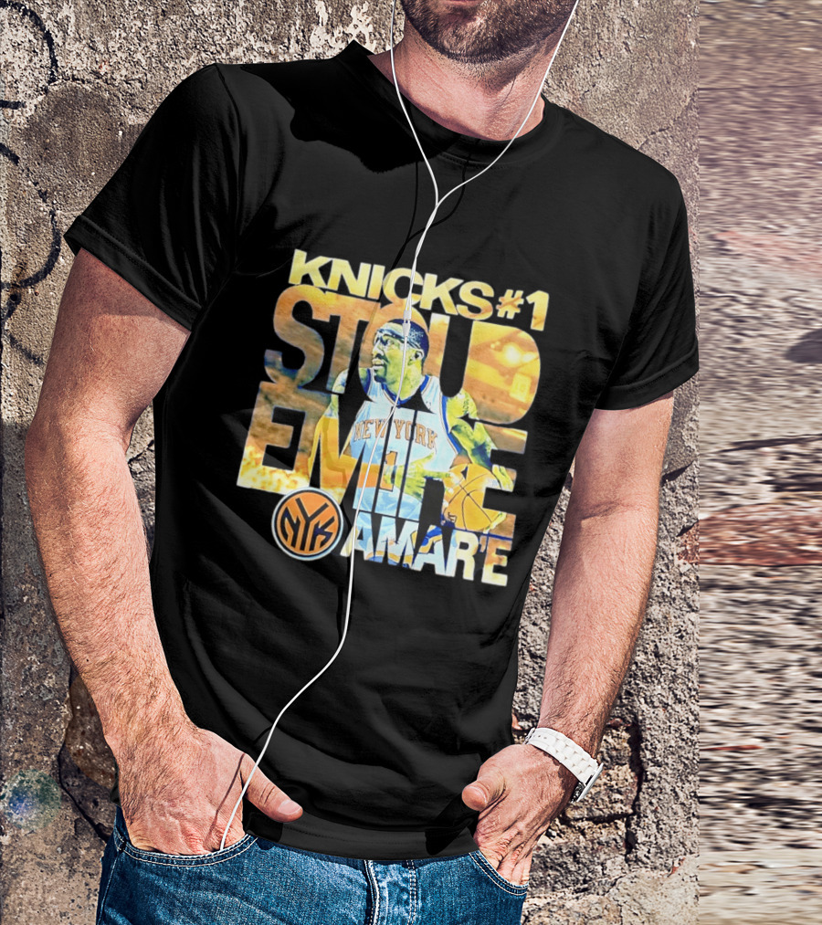 Knicks #1 Stoudemire Amare New York NYK T-Shirt
