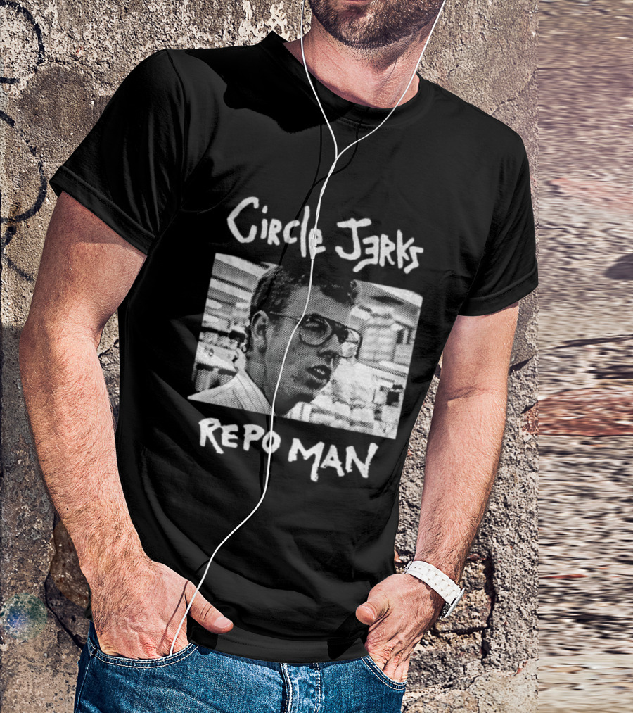 Circle Jerks Punk Rock Band Repo Man T-Shirt