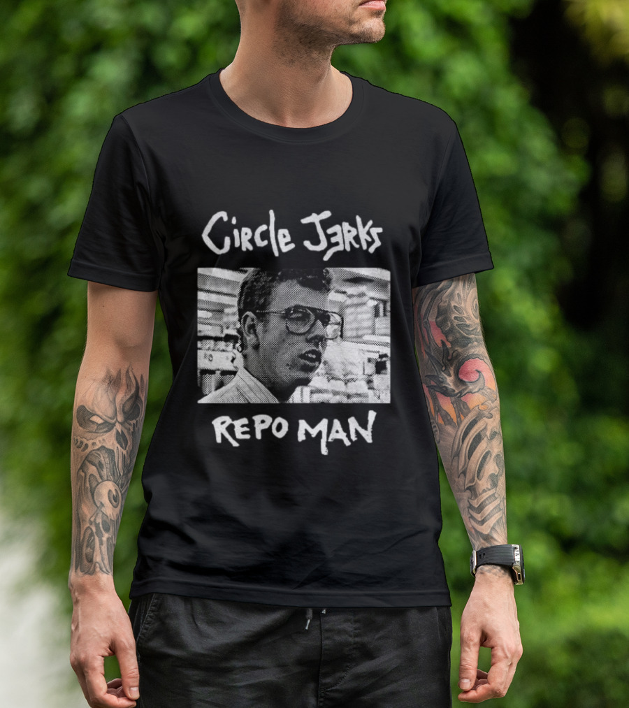 Circle Jerks Punk Rock Band Repo Man T-Shirt