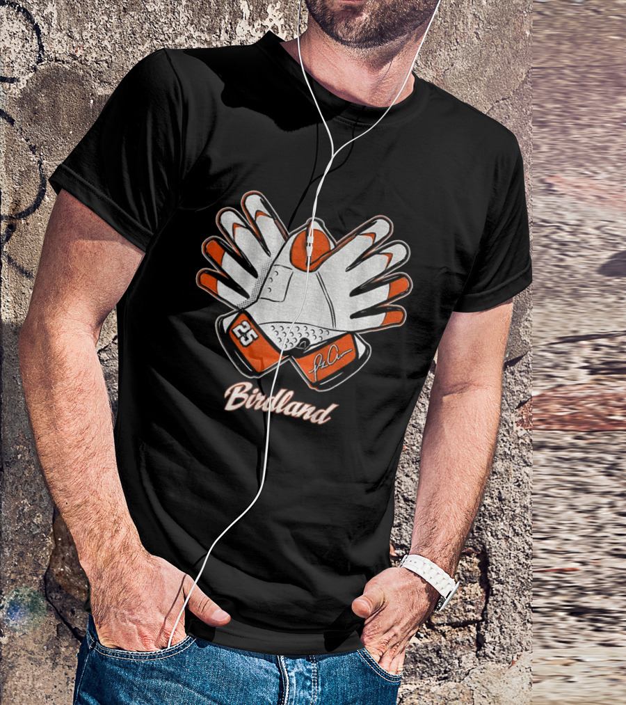 Birdland Bird Hands Celebration Pete Alonso Signature 25 T-Shirt