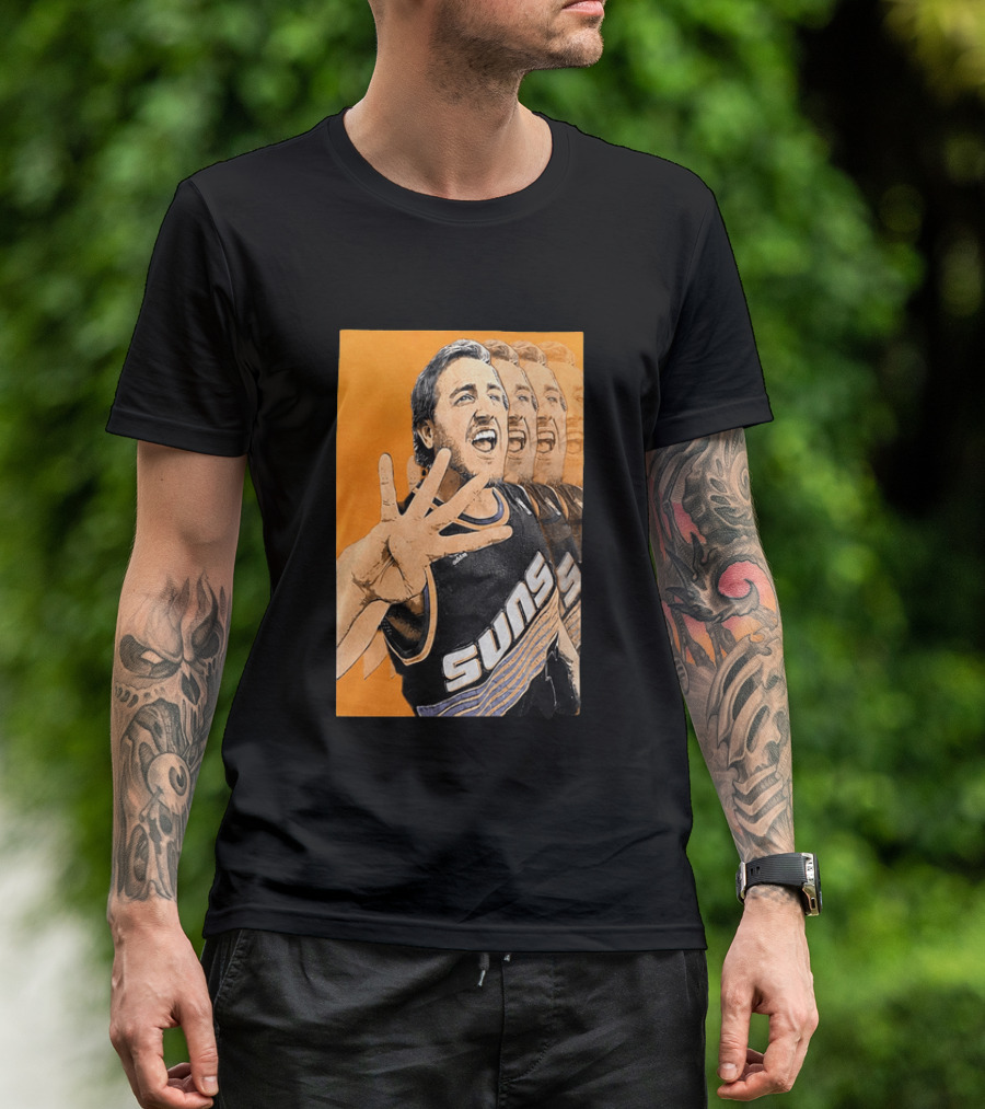 Phoenix Basketball Suns In 4 Fan Celebration T-Shirt