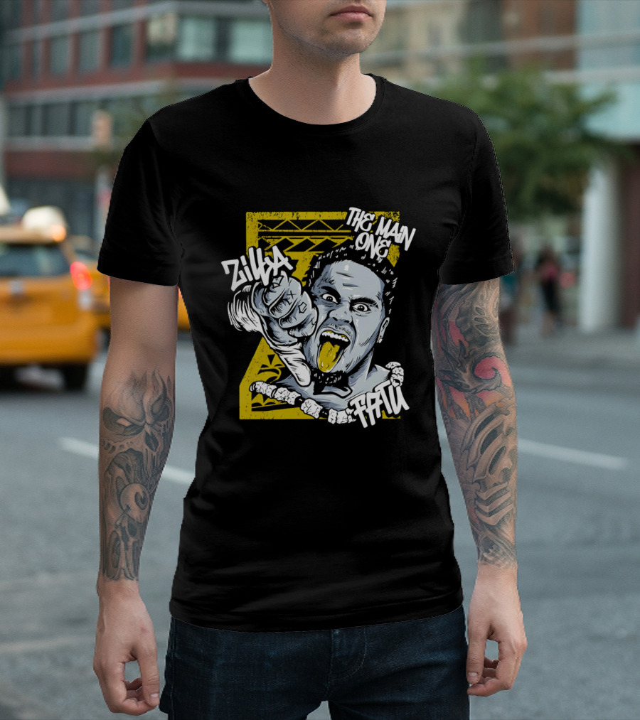 Zilla The Man One Fatu Samoan Spike T-Shirt
