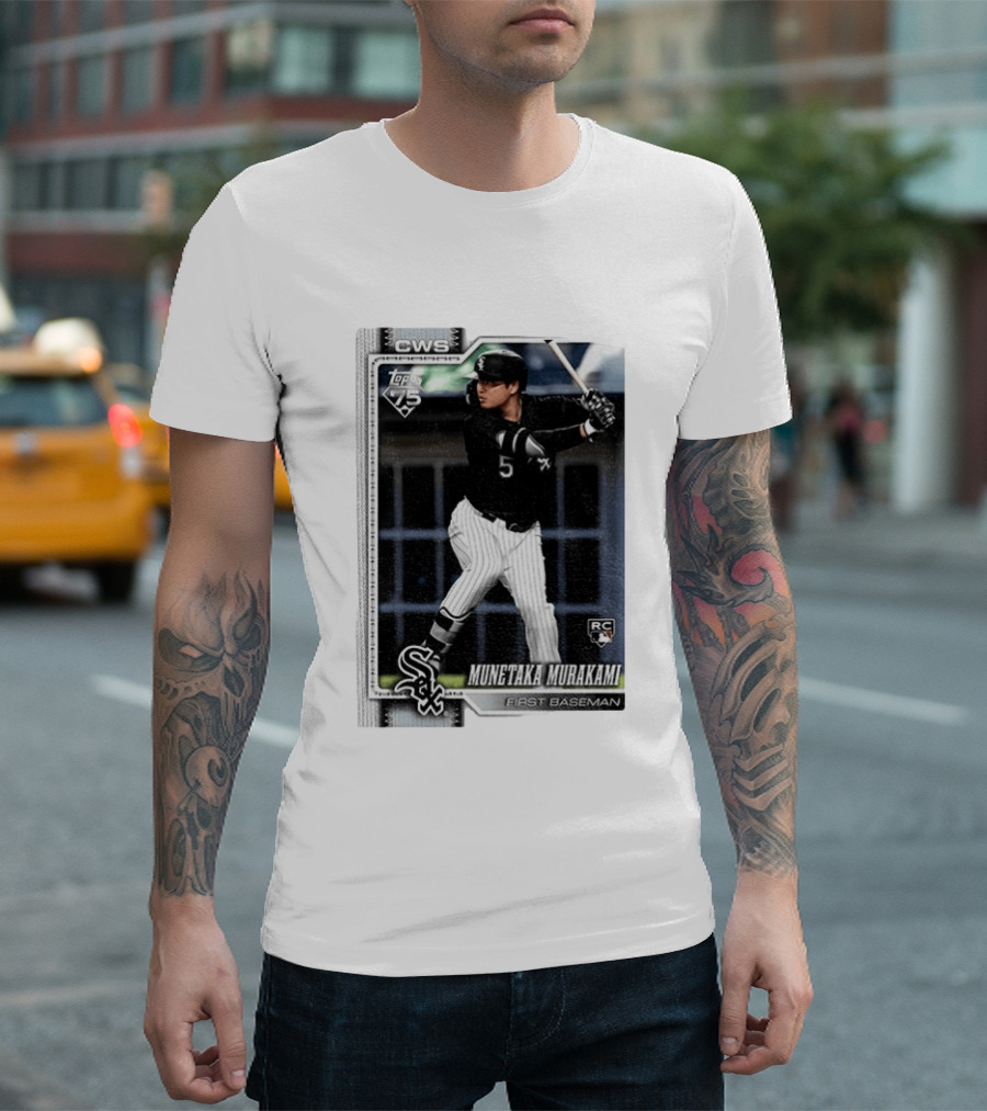 2026 Topps Series 2 Baseball Rookie Card Munetaka Murakami #503 RC First Baseman CWS T-Shirt