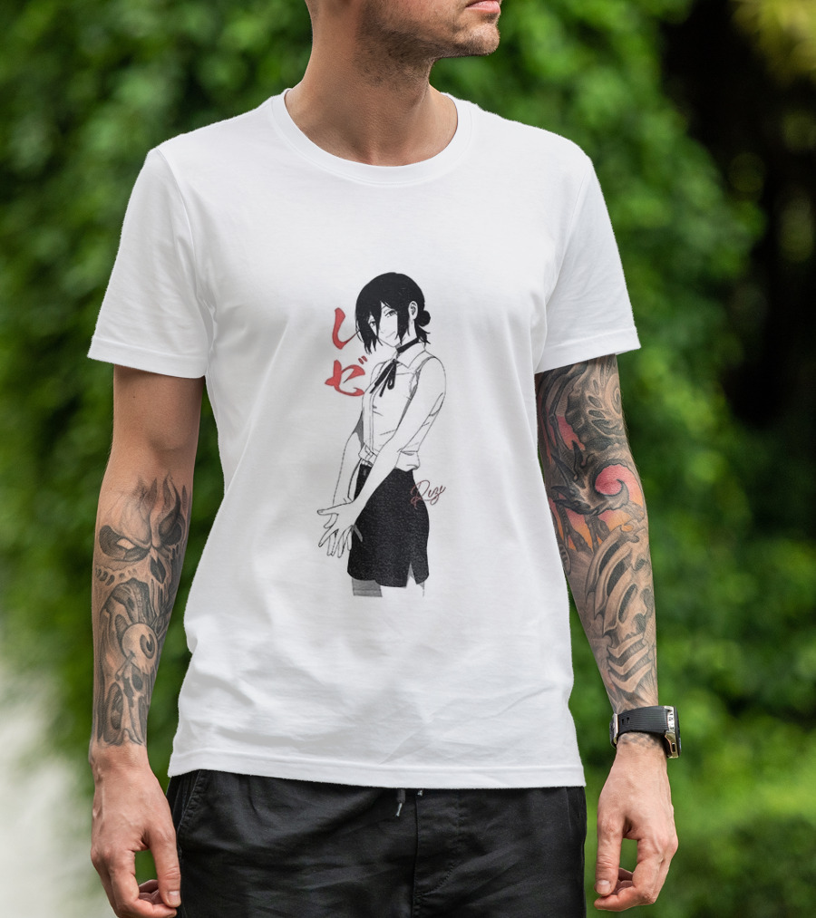 Chainsaw Man Movie Reze Arc Japanese T-Shirt