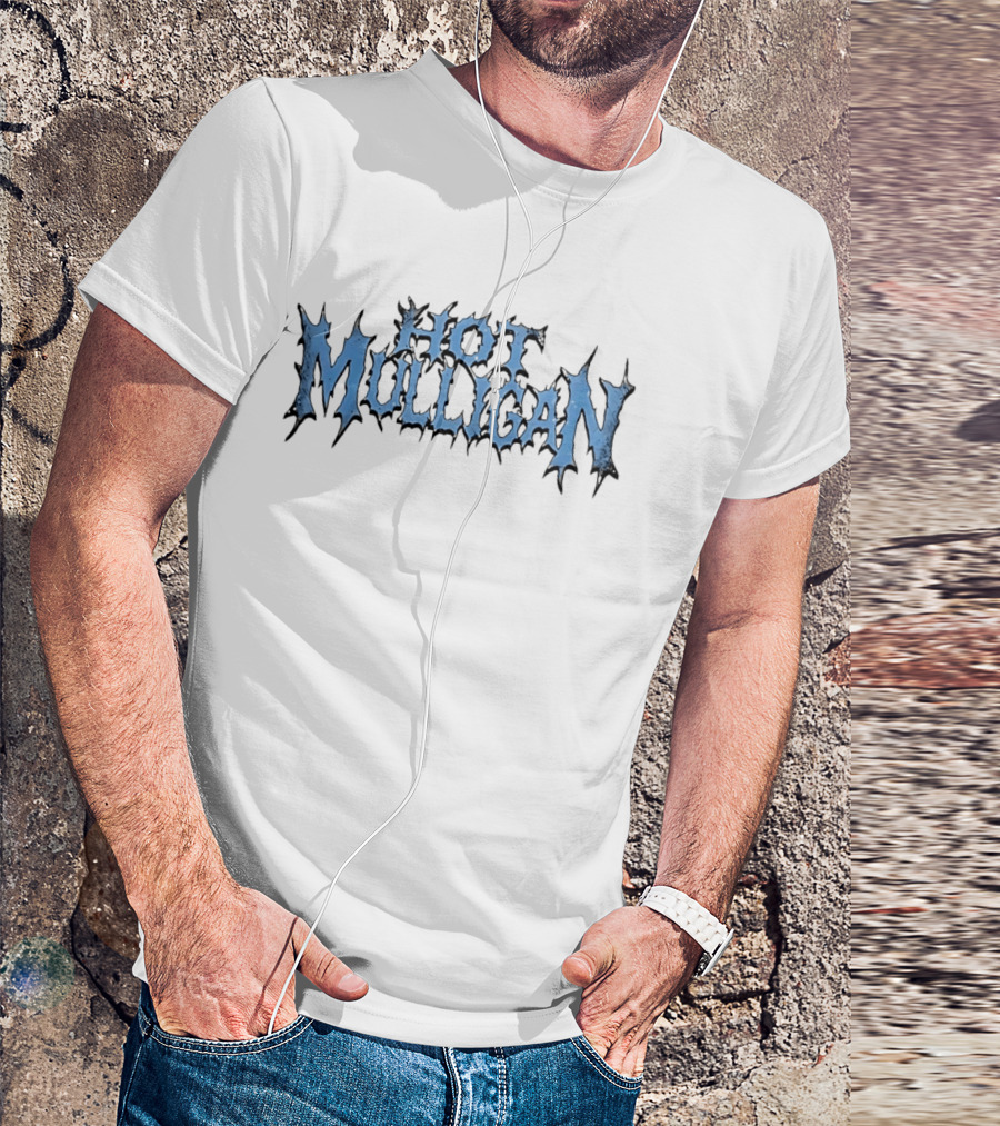 Hot Mulligan Spiky Ice Blue Metal Frozen T-Shirt