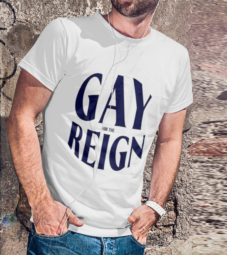 Reign FC Wildfang Pride Gay For The Reign T-Shirt