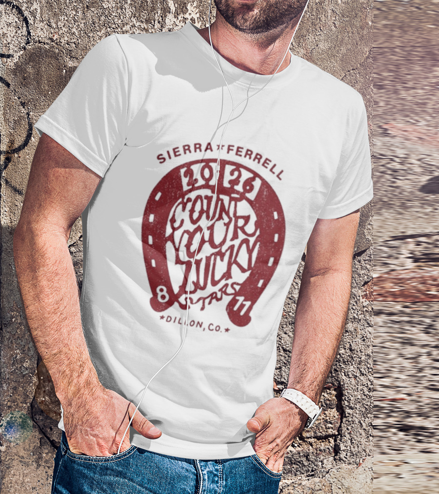 Sierra Ferrell 2026 Count Your Luck Dillon CO 8 11 T-Shirt