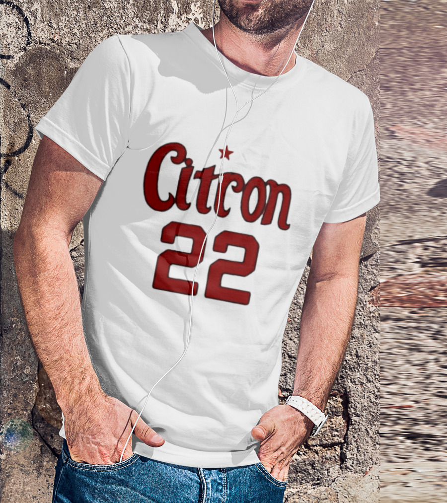 Sonia Citron 22 Washington Mystics Women's Basketball NCAA T-Shirt