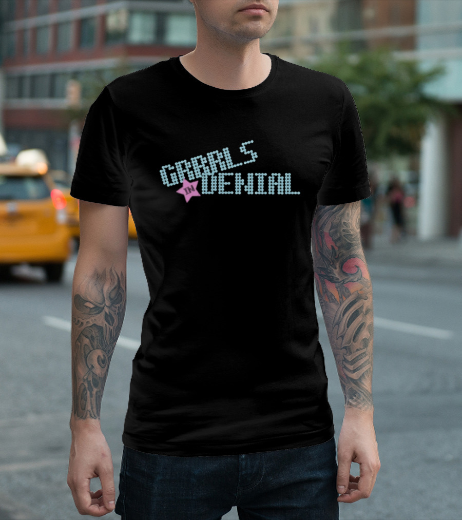 Grrrls Denial Grrrl Gang Mille Denials Star T-Shirt