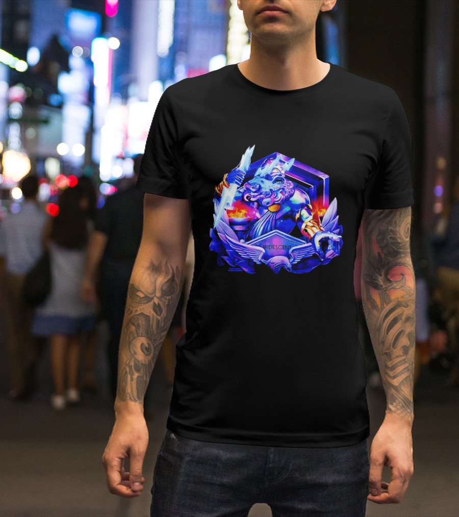 Call Of Duty Iridescent Rank Lightning Warrior T-Shirt