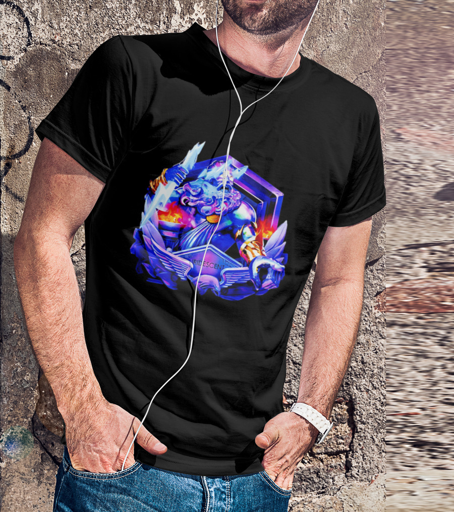 Call Of Duty Iridescent Rank Lightning Warrior T-Shirt