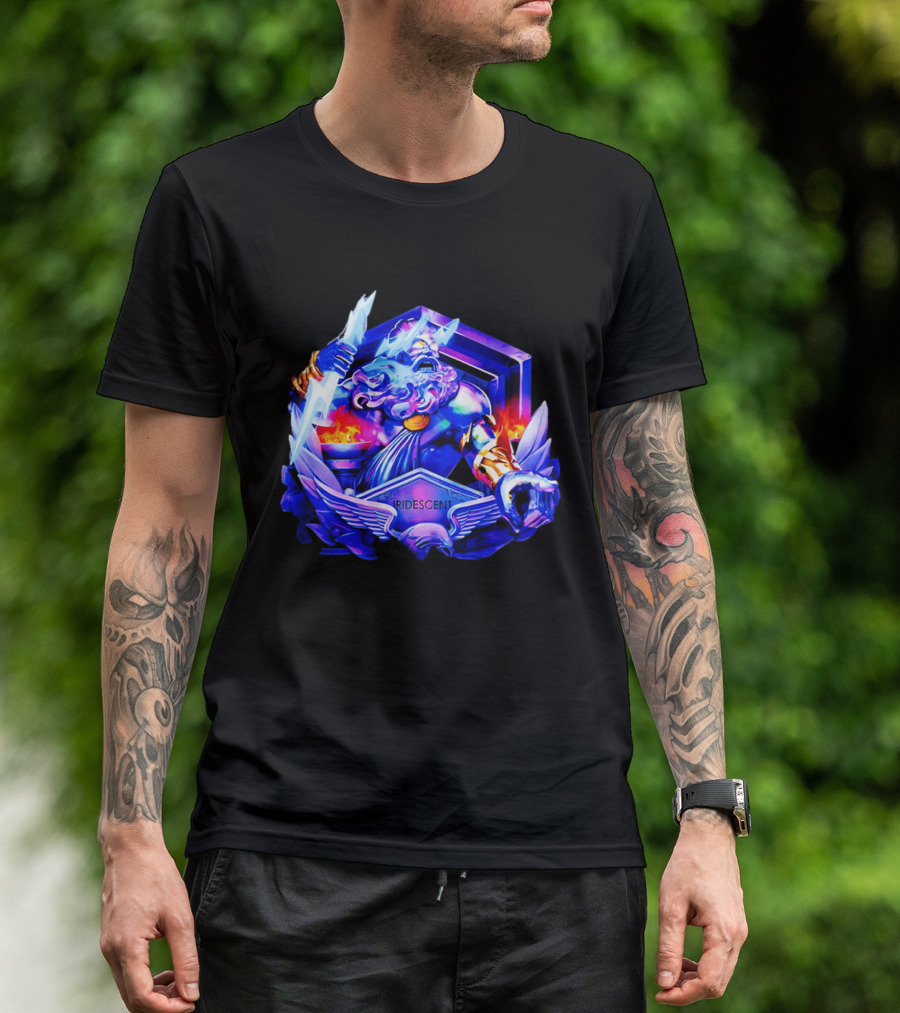 Call Of Duty Iridescent Rank Lightning Warrior T-Shirt