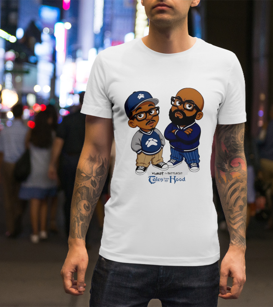 Kurupt DJ Battlecat Tales From My Hood Characters T-Shirt