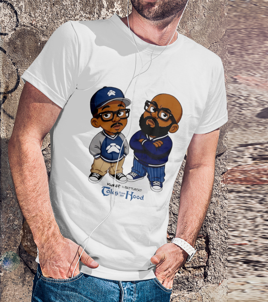 Kurupt DJ Battlecat Tales From My Hood Characters T-Shirt