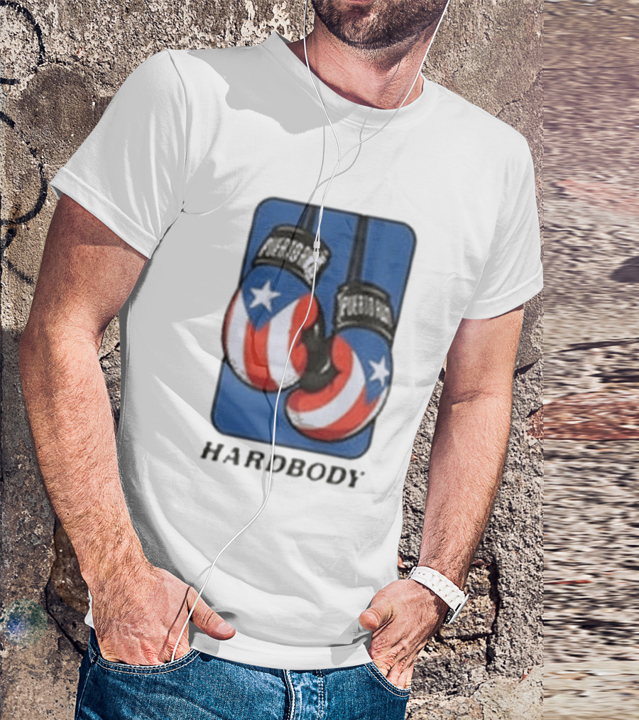 Passportal Hardbody Puerto Rican Boxing Gloves T-Shirt