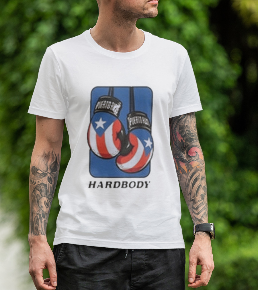 Passportal Hardbody Puerto Rican Boxing Gloves T-Shirt