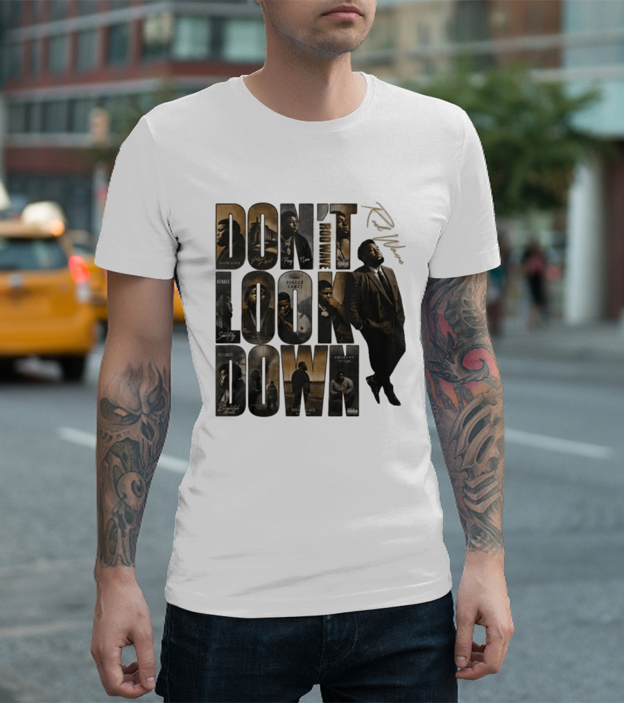 Rod Wave Don't Look Down Album Featuring Kodak Black And KSGNate T-Shirt