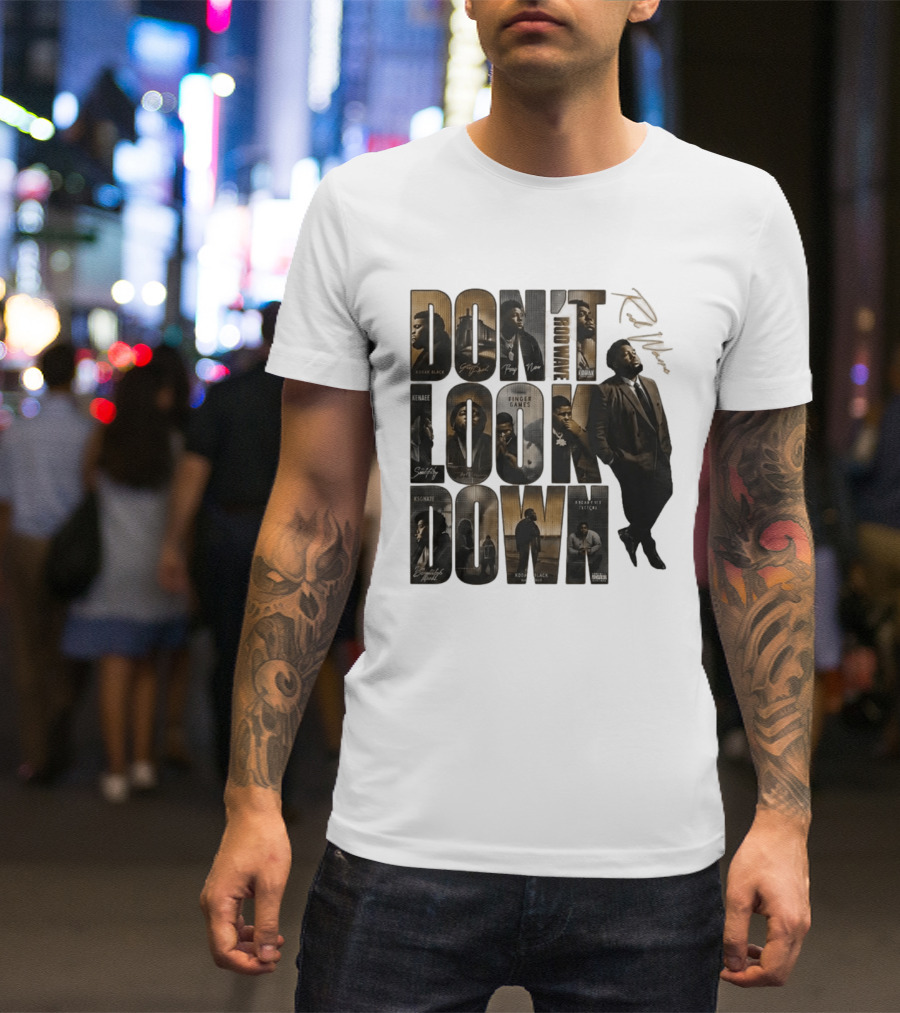Rod Wave Don't Look Down Album Featuring Kodak Black And KSGNate T-Shirt