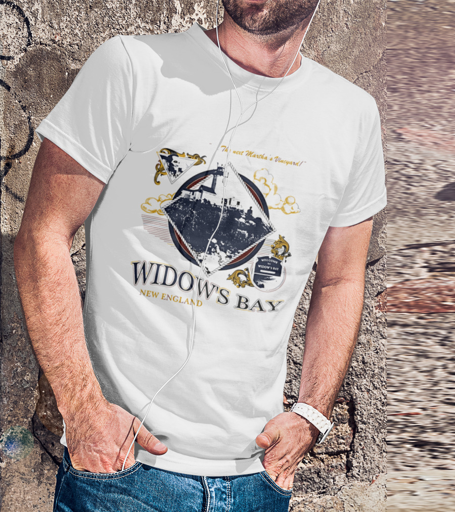 Widow's Bay New England The Next Maine's Vineyard Mysterious Island T-Shirt