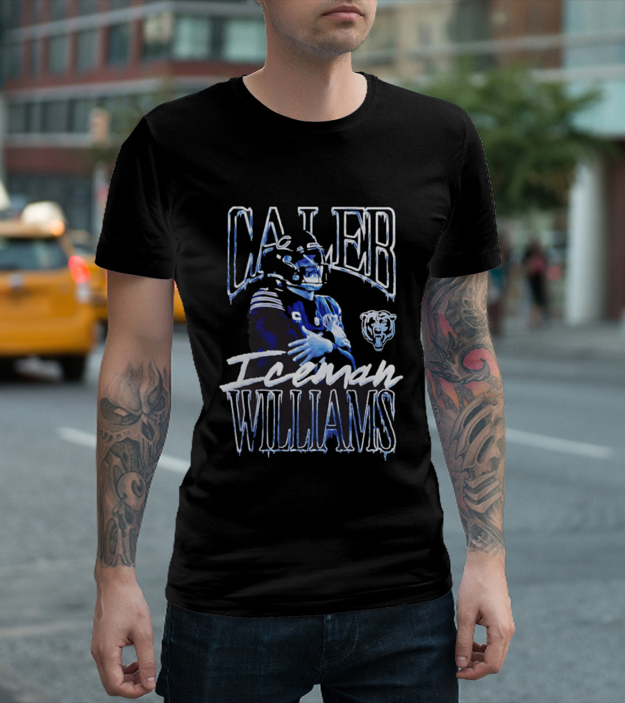 Caleb Williams Iceman Chicago Bears T-Shirt