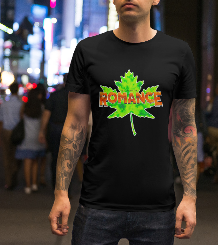 My Chemical Romance Maple Leaf Bright T-Shirt
