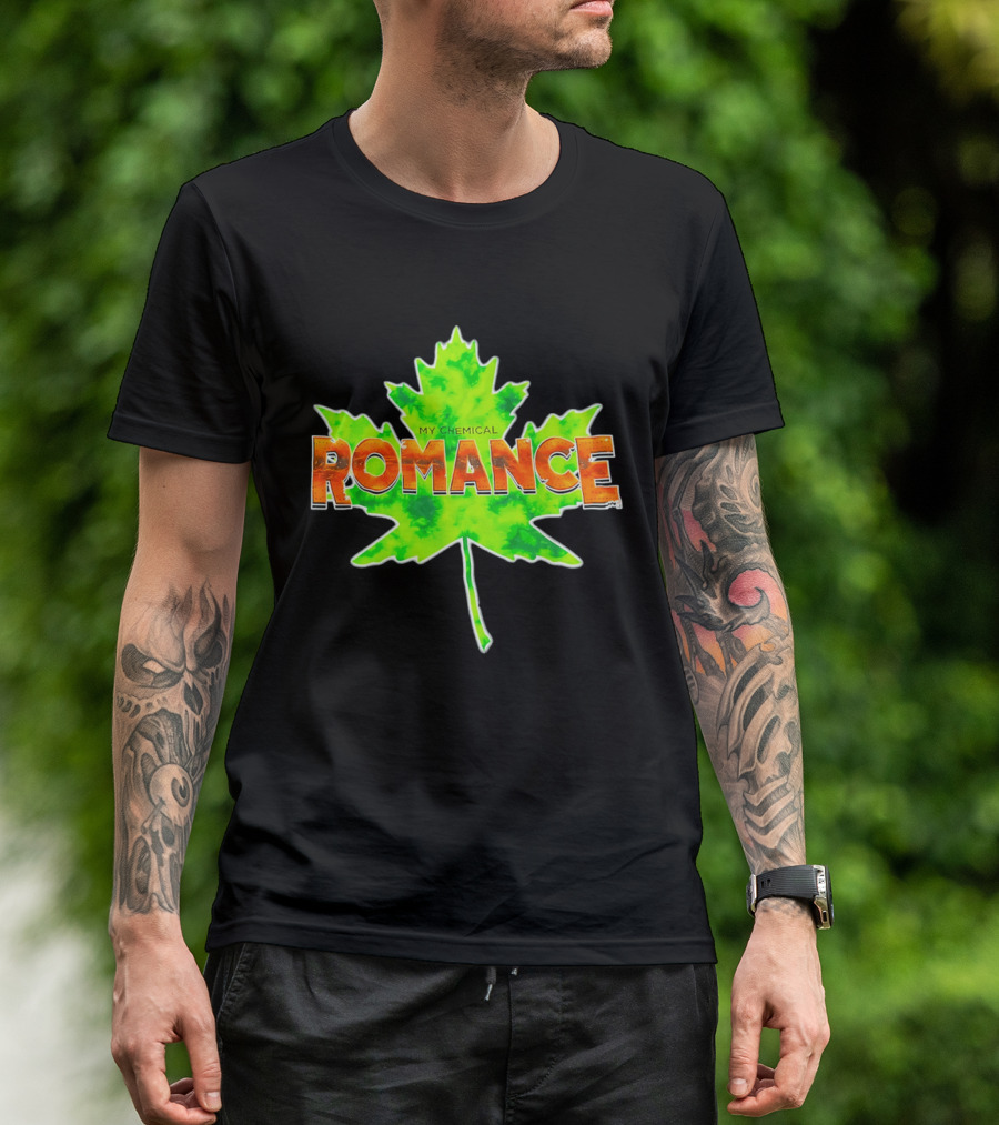 My Chemical Romance Maple Leaf Bright T-Shirt