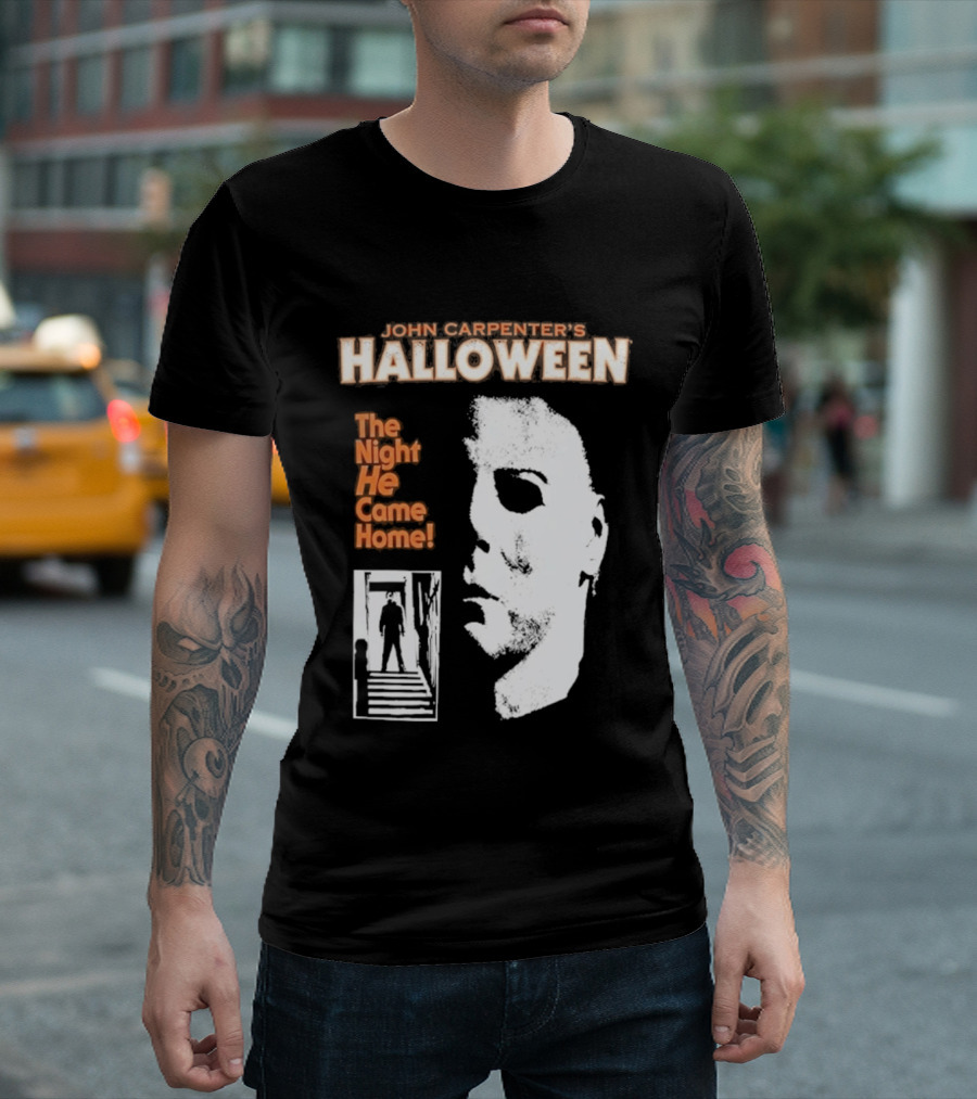 John Carpenter's Halloween The Night He Came Home T-Shirt