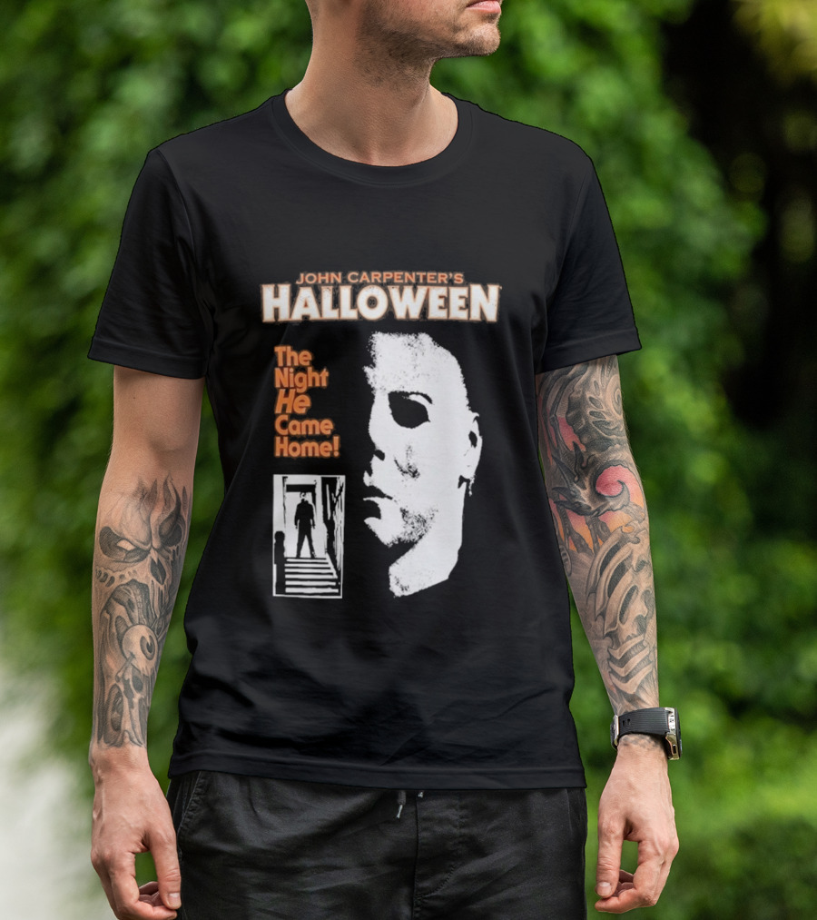 John Carpenter's Halloween The Night He Came Home T-Shirt