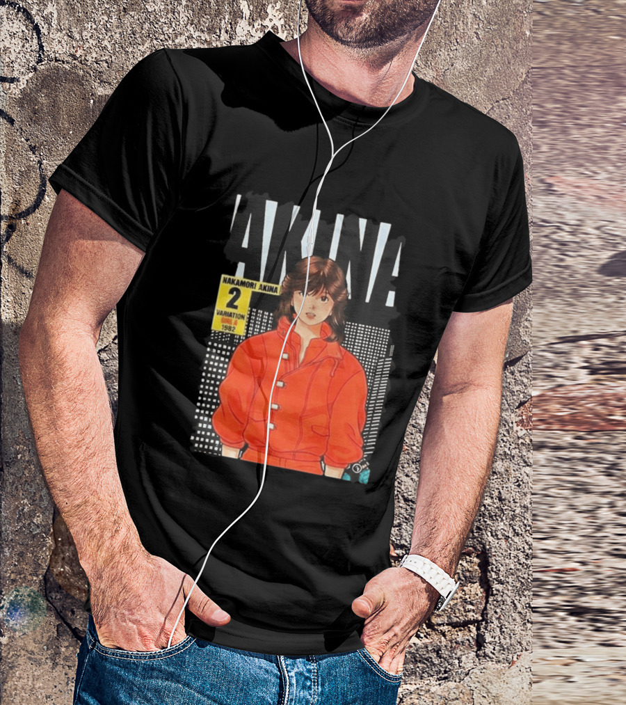 Nakamori Akina Variation Girl 2 1982 Anime Manga T-Shirt