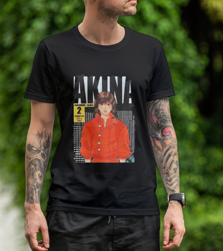 Nakamori Akina Variation Girl 2 1982 Anime Manga T-Shirt