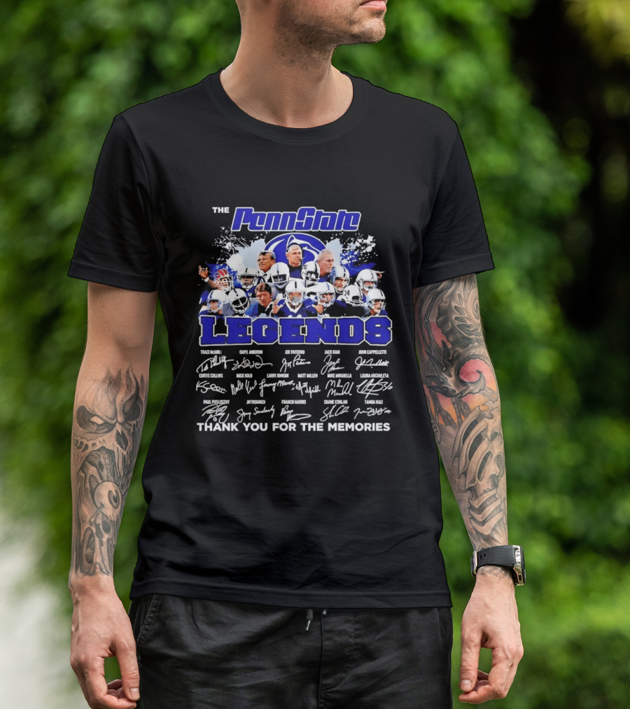 Penn State Legends Thank You For The Memories T-Shirt
