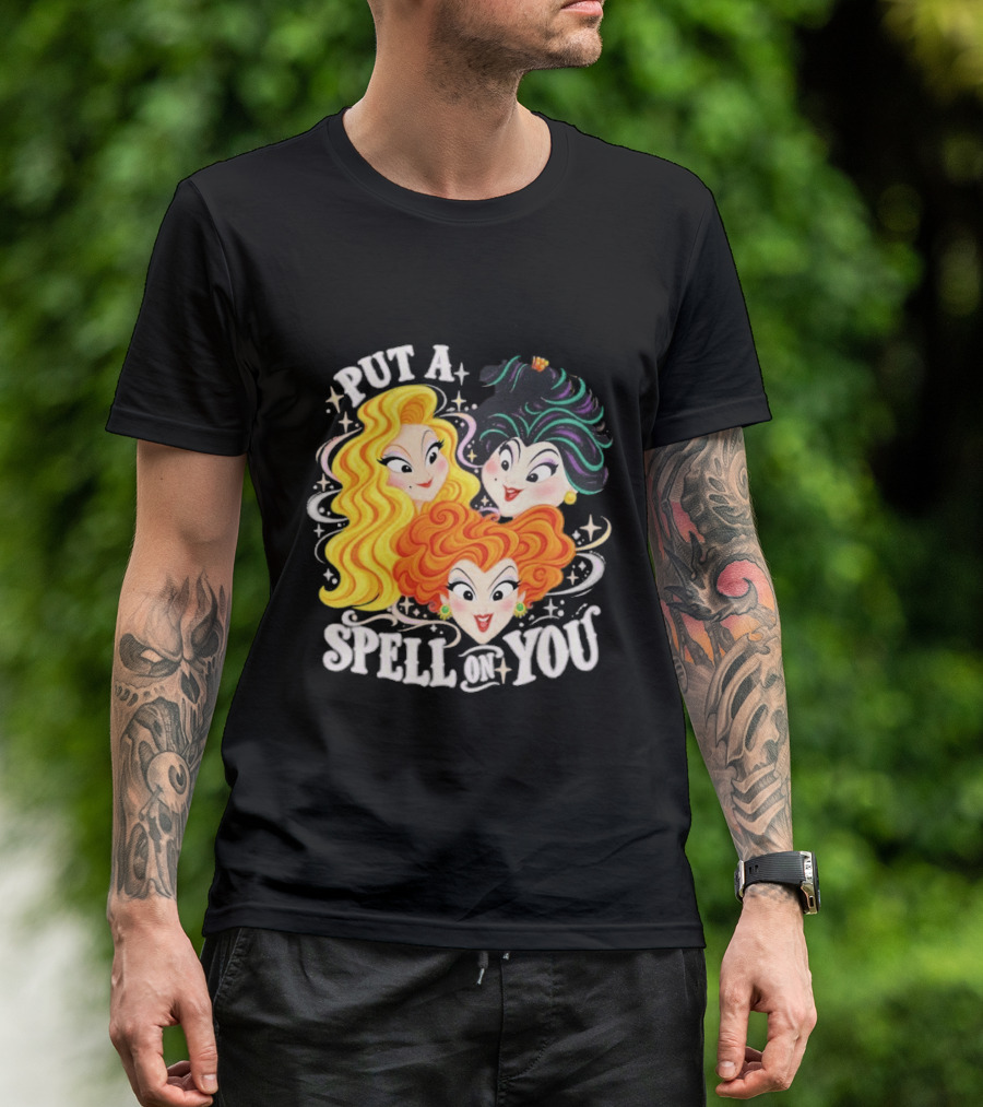 Hocus Pocus I Put A Spell On You Halloween Trio T-Shirt