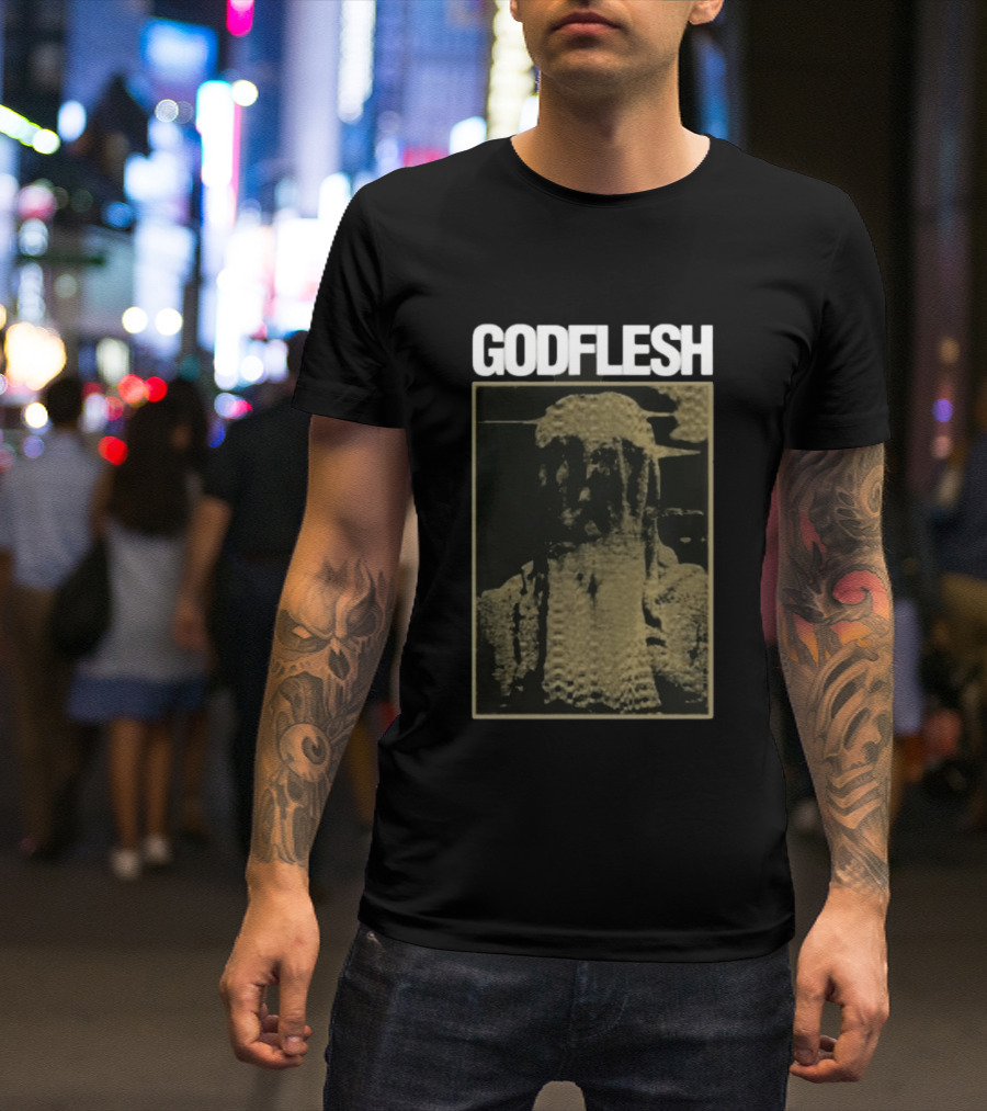 Godflesh Relapse Decay Distorted Image T-Shirt