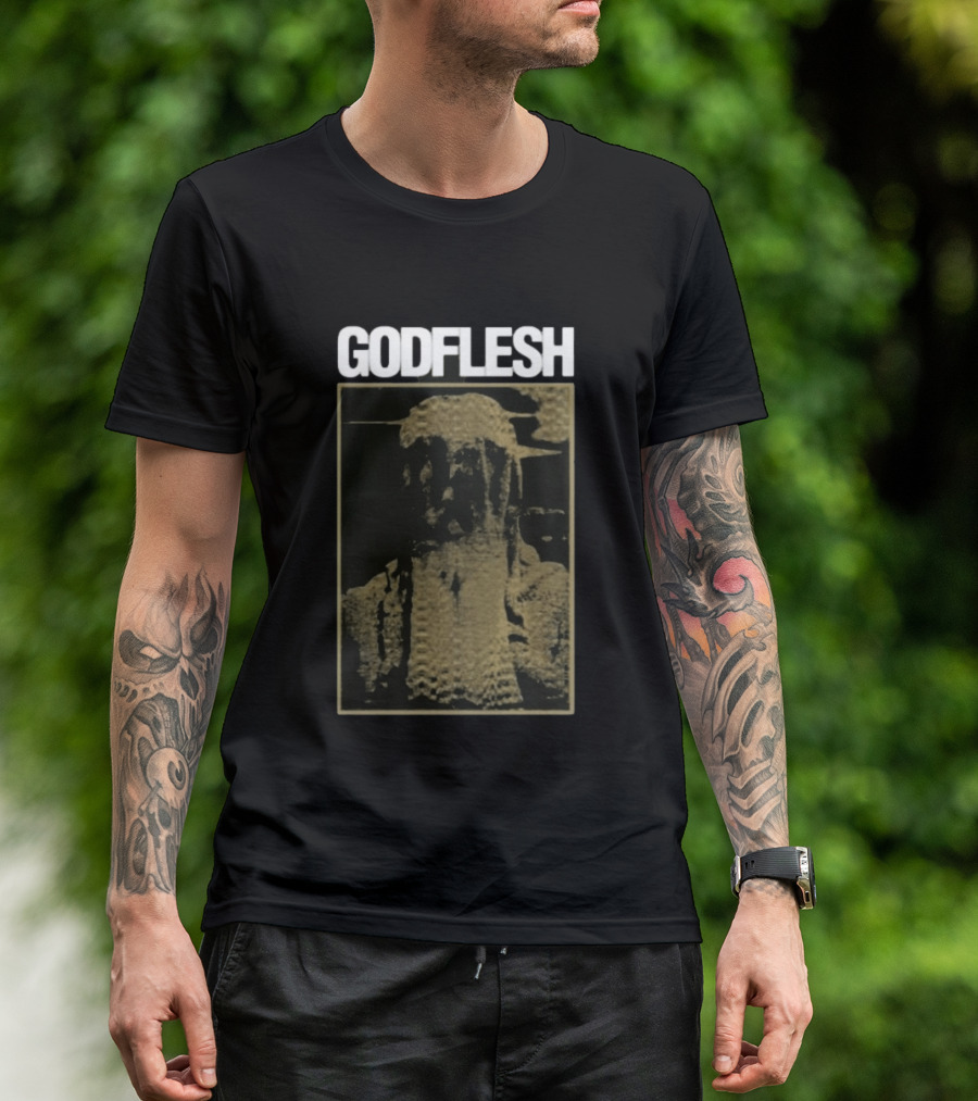 Godflesh Relapse Decay Distorted Image T-Shirt