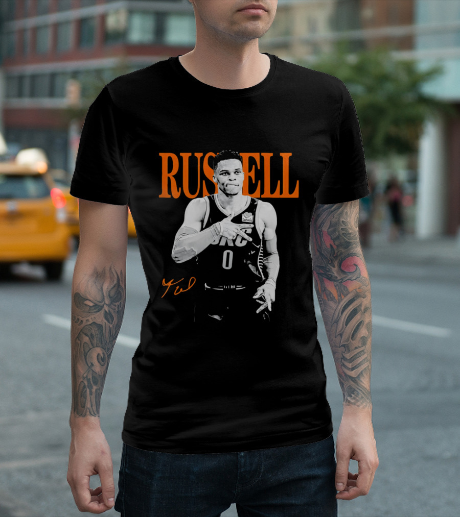 Russell Westbrook OKC Thunder Signature T-Shirt