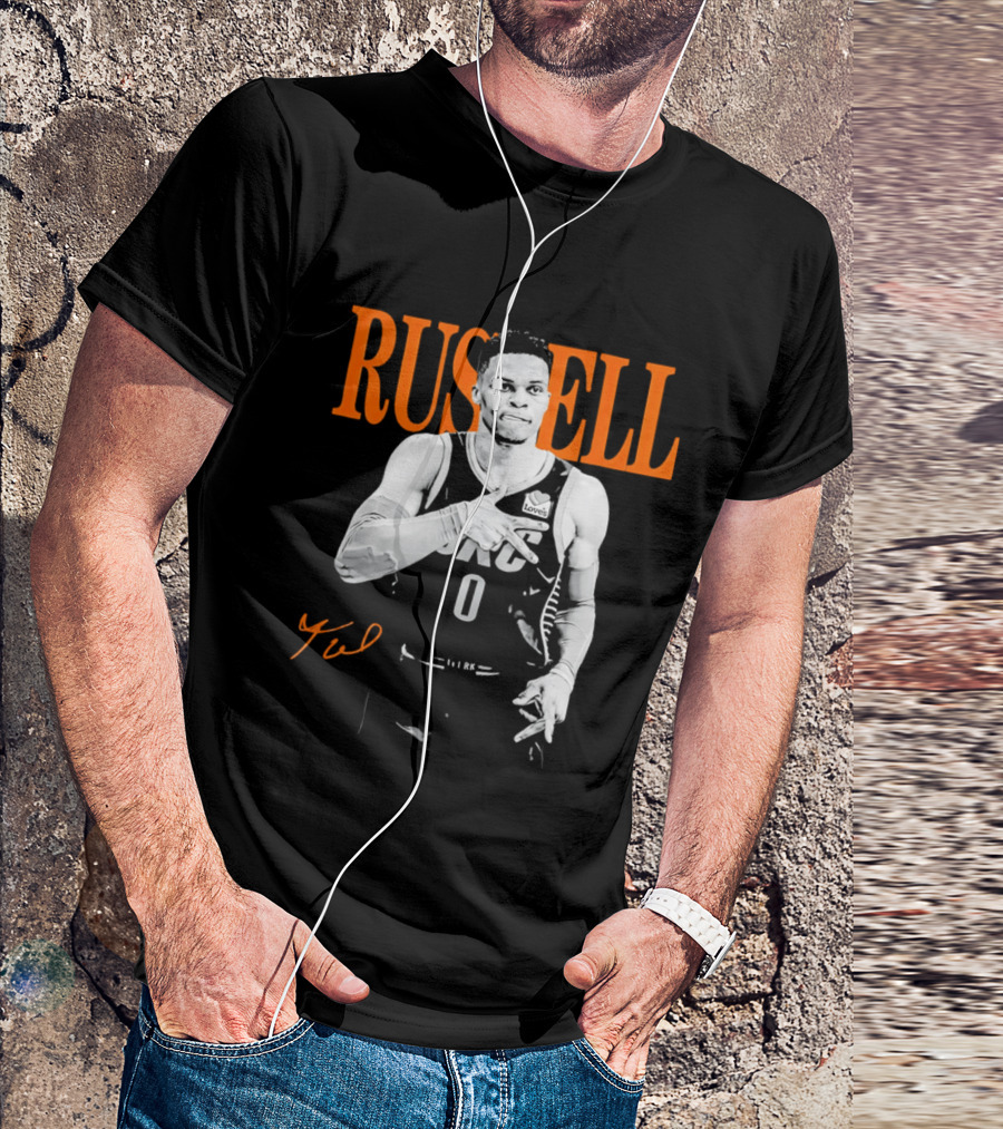 Russell Westbrook OKC Thunder Signature T-Shirt
