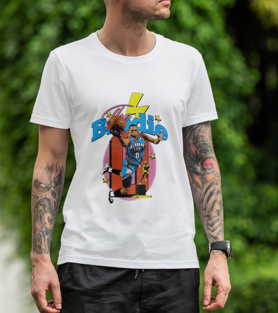 Russell Westbrook The Brodie Oklahoma City Thunder NBA Basketball T-Shirt