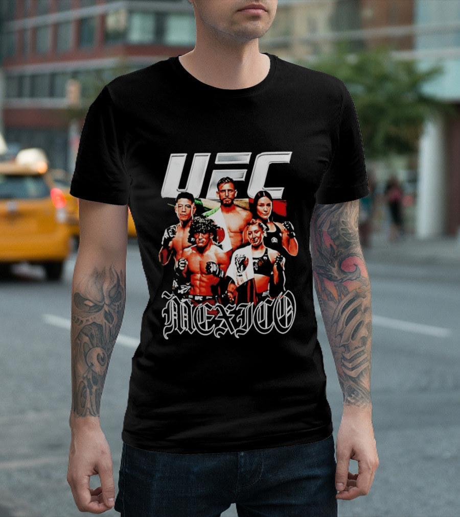 UFC Mexico Noche Fighters Collection Quasar T-Shirt