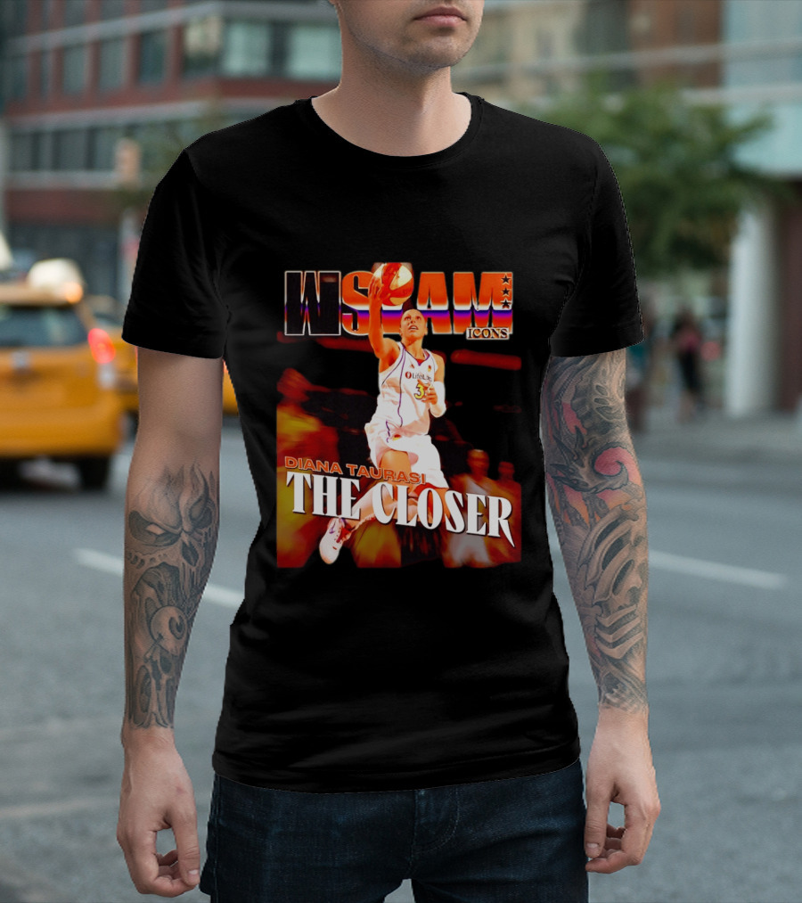 Diana Taurasi The Closer WNBA SLAM Icons Phoenix Mercury T-Shirt