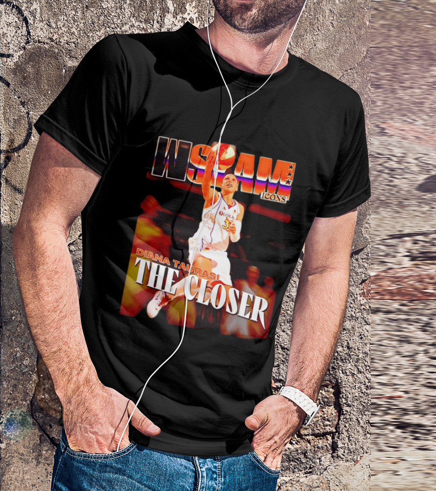 Diana Taurasi The Closer WNBA SLAM Icons Phoenix Mercury T-Shirt