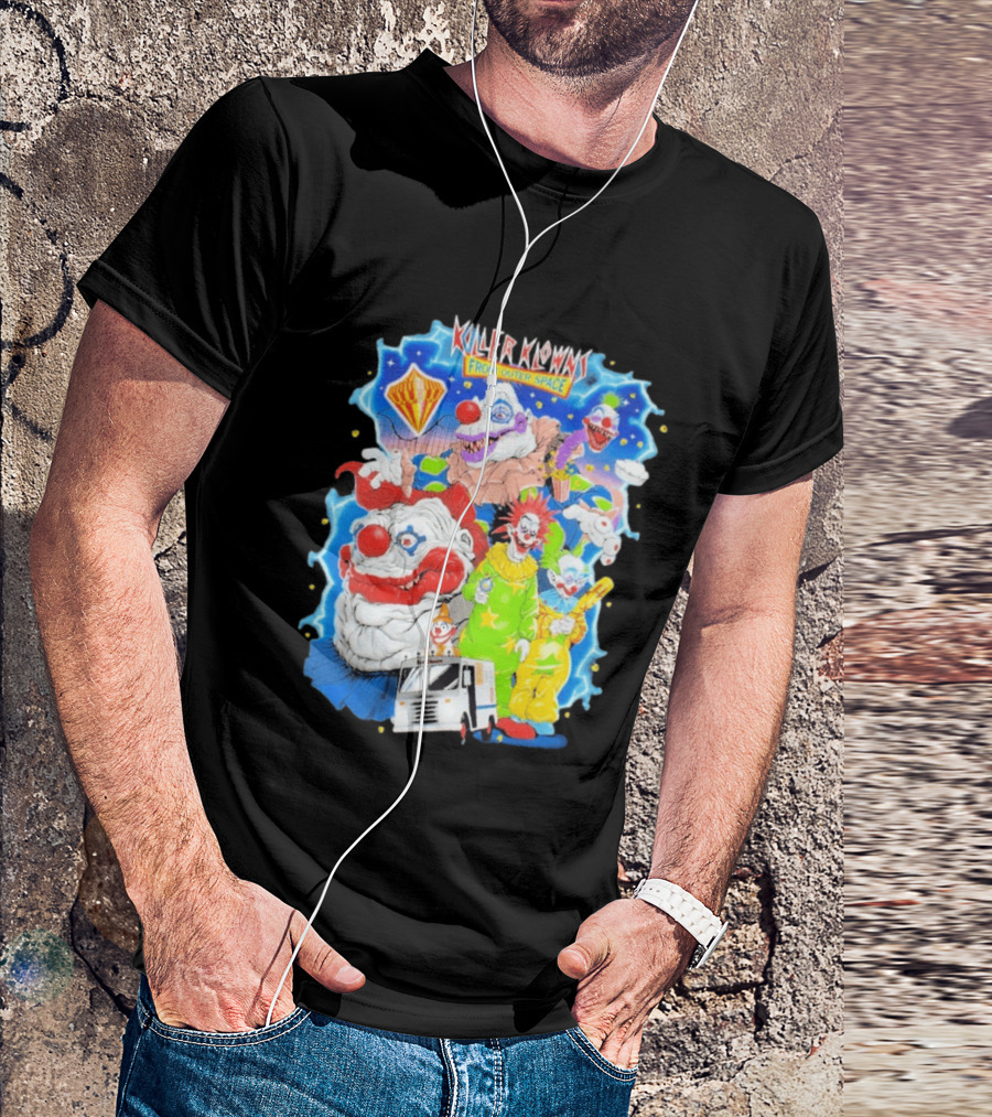 Killer Klowns From Outer Space Halloween Horror Nights 2026 Theme Park Journey T-Shirt
