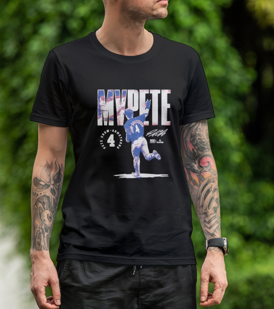 Pete Crow Armstrong Chicago Baseball MVPete T-Shirt