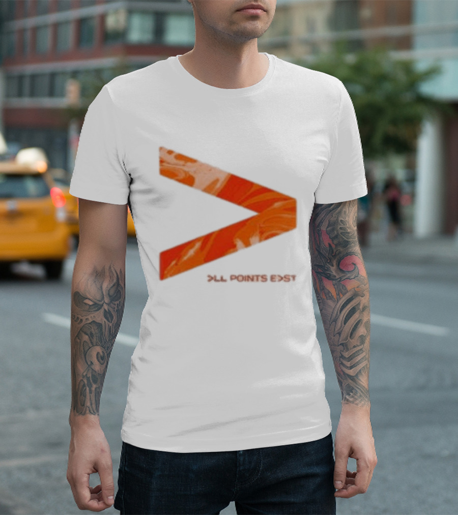 All Points East Festival 2026 Tyler The Creator Event Orange Arrow T-Shirt