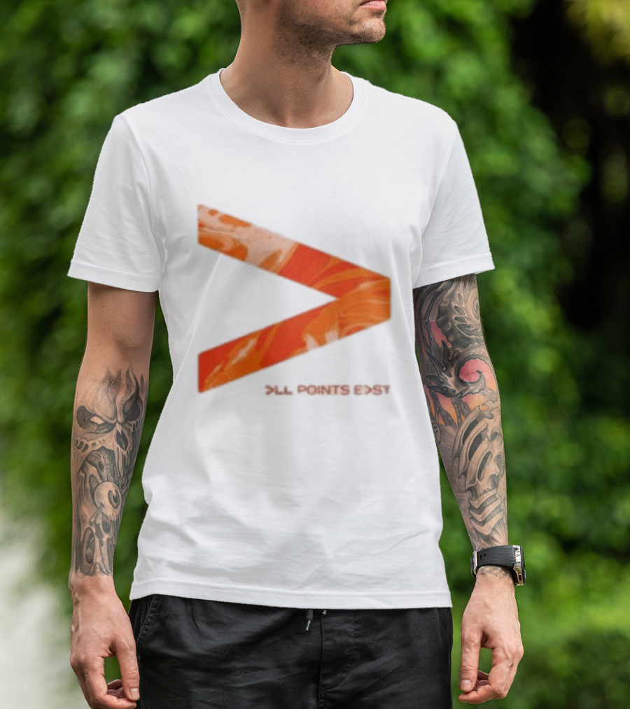 All Points East Festival 2026 Tyler The Creator Event Orange Arrow T-Shirt