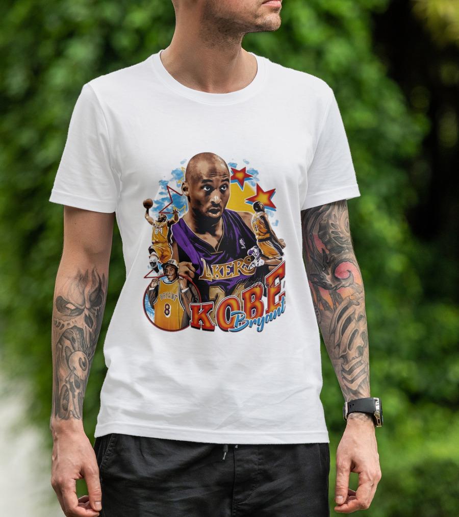 Kobe Bryant Lakers NBA Legendary Player Number 8 And 24 T-Shirt