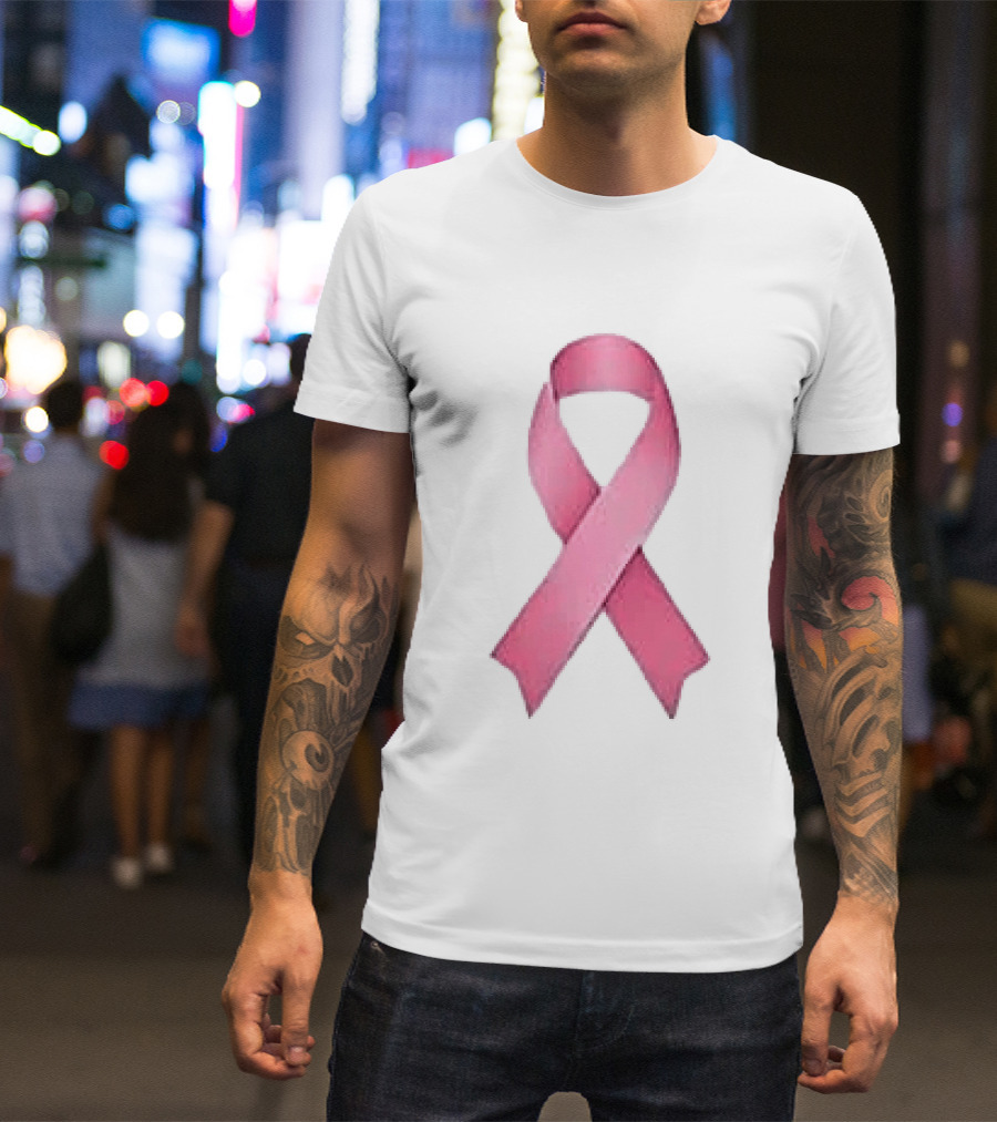 Breast Cancer Awareness Pink Ribbon Warrior MIC T-Shirt
